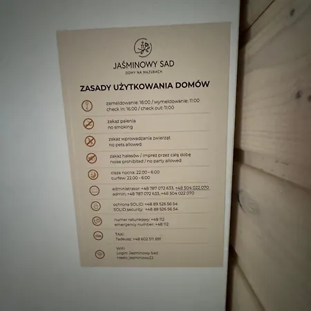 Jasminowy Sad Mikołajki